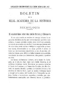 El excelentísimo señor don Adolfo Herrera y Chiesanova / Vicente Castañeda | Biblioteca Virtual Miguel de Cervantes