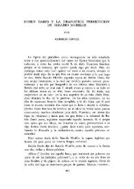 Rubén Darío y la dramática persecución de Rosario Murillo / por Carmen Conde | Biblioteca Virtual Miguel de Cervantes