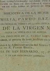 Emilia Pardo Bazán. Una escritora profesional / Cristina Patiño Eirín | Biblioteca Virtual Miguel de Cervantes