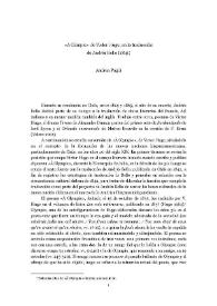 "A Olimpio" de Víctor Hugo, en la traducción de Andrés Bello (1841) / Andrea Pagni | Biblioteca Virtual Miguel de Cervantes
