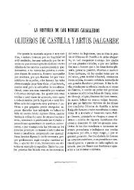 La historia de los nobles cavalleros Oliveros de Castilla y Artús D'Algarve (1499) / [edición de Adolfo Bonilla San Martín] | Biblioteca Virtual Miguel de Cervantes