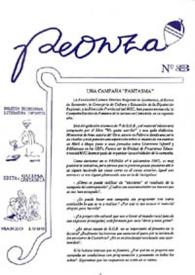 Peonza : Revista de literatura infantil y juvenil. Núm. 8, marzo 1989 | Biblioteca Virtual Miguel de Cervantes