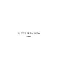 Obras completas de Juan Ignacio González del Castillo. Tomo Segundo. El payo de la carta | Biblioteca Virtual Miguel de Cervantes