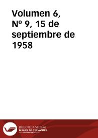 Ibérica por la libertad. Volumen 6, Nº 9, 15 de septiembre de 1958 | Biblioteca Virtual Miguel de Cervantes