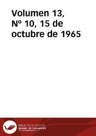 Ibérica por la libertad. Volumen 13, Nº 10, 15 de octubre de 1965 | Biblioteca Virtual Miguel de Cervantes