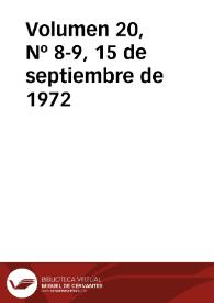 Ibérica por la libertad. Volumen 20, Nº 8-9, 15 de septiembre de 1972 | Biblioteca Virtual Miguel de Cervantes