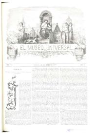 El museo universal. Núm. 13, Madrid 15 de julio de 1857, Año I | Biblioteca Virtual Miguel de Cervantes