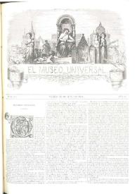 El museo universal. Núm. 11, Madrid 15 de junio de 1858, Año II | Biblioteca Virtual Miguel de Cervantes