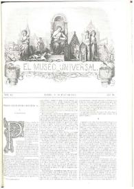 El museo universal. Núm. 13, Madrid 1º de julio de 1859, Año III | Biblioteca Virtual Miguel de Cervantes