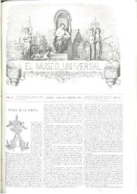 El museo universal. Núm. 47, Madrid 18 de noviembre de 1860, Año IV | Biblioteca Virtual Miguel de Cervantes