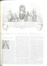 El museo universal. Núm. 14, Madrid 7 de abril de 1861, Año V | Biblioteca Virtual Miguel de Cervantes