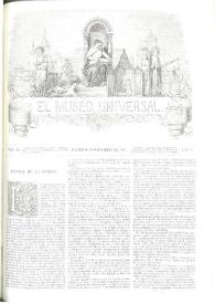 El museo universal. Núm. 36, Madrid 8 de setiembre de 1861, Año V [sic] | Biblioteca Virtual Miguel de Cervantes
