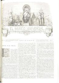 El museo universal. Núm. 41, Madrid 13 de octubre de 1861, Año V | Biblioteca Virtual Miguel de Cervantes