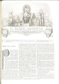 El museo universal. Núm. 45, Madrid 10 de noviembre de 1861, Año V | Biblioteca Virtual Miguel de Cervantes