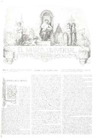 El museo universal. Núm. 21, Madrid 25 de mayo de 1862, Año VI | Biblioteca Virtual Miguel de Cervantes