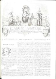 El museo universal. Núm. 31, Madrid 3 de agosto de 1862, Año VI | Biblioteca Virtual Miguel de Cervantes