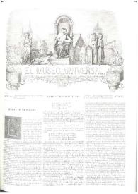 El museo universal. Núm. 33, Madrid 17 de agosto de 1862, Año VI | Biblioteca Virtual Miguel de Cervantes