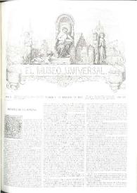 El museo universal. Núm. 5, Madrid 1º de febrero de 1863, Año VII | Biblioteca Virtual Miguel de Cervantes