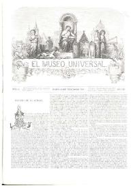 El museo universal. Núm. 9, Madrid 28 de febrero de 1864, Año VIII | Biblioteca Virtual Miguel de Cervantes