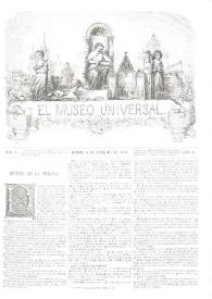 El museo universal. Núm. 6, Madrid 5 de febrero de 1865, Año IX | Biblioteca Virtual Miguel de Cervantes