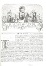 El museo universal. Núm. 21, Madrid 27 de mayo de 1866, Año X | Biblioteca Virtual Miguel de Cervantes