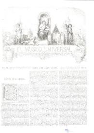 El museo universal. Núm. 34, Madrid 26 de agosto de 1866, Año X | Biblioteca Virtual Miguel de Cervantes