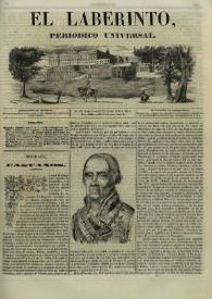 El laberinto. Núm. 18, lunes 15 de julio 1844 | Biblioteca Virtual Miguel de Cervantes