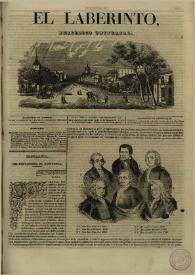 El laberinto. Núm. 8, sábado 16 de febrero 1845 | Biblioteca Virtual Miguel de Cervantes