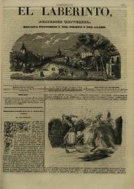 El laberinto. Núm. 15, lunes 26 de mayo 1845 | Biblioteca Virtual Miguel de Cervantes