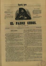 El padre Cobos. Año II, Número II, 10 de setiembre de 1855 [sic] | Biblioteca Virtual Miguel de Cervantes