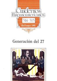 Cuadernos Hispanoamericanos. Núm. 514-515, abril-mayo 1993 | Biblioteca Virtual Miguel de Cervantes