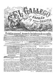 El Gallego. Periódico semanal órgano de los intereses de su nombre. Núm. 27,  26 de octubre de1879 | Biblioteca Virtual Miguel de Cervantes