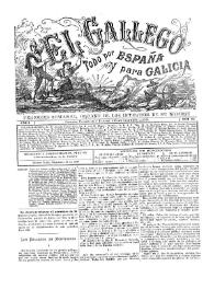 El Gallego. Periódico semanal órgano de los intereses de su nombre. Núm. 35, 21 de diciembre de 1879 | Biblioteca Virtual Miguel de Cervantes
