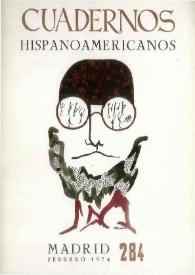 Cuadernos Hispanoamericanos. Núm. 284, febrero 1974 | Biblioteca Virtual Miguel de Cervantes