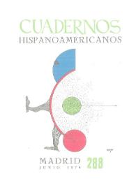 Cuadernos Hispanoamericanos. Núm. 288, junio 1974 | Biblioteca Virtual Miguel de Cervantes