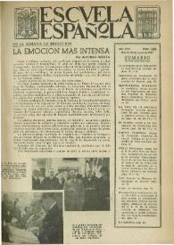 Escuela española. Año VIII, núm. 350, 29 de enero de 1948