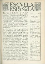 Escuela española. Año XVI, núm. 784, 16 de febrero de 1956