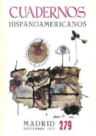 Cuadernos Hispanoamericanos. Núm. 279, septiembre 1973 | Biblioteca Virtual Miguel de Cervantes