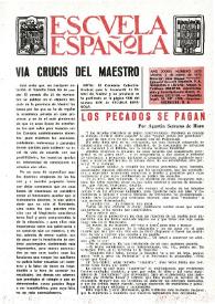 Escuela española. Año XXXIII, núm. 2073, 5 de enero de 1973
