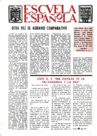 Escuela española. Año XXXIII, núm. 2078, 25 de enero de 1973