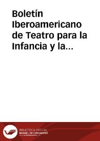 Boletín Iberoamericano de Teatro para la Infancia y la Juventud. Núm. 16, enero-marzo 1980 | Biblioteca Virtual Miguel de Cervantes