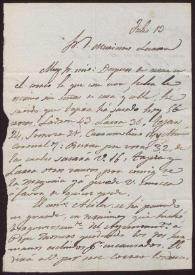 Carta de Mariano Rodríguez de Ansa. Ávila, 13 de julio de 1836? | Biblioteca Virtual Miguel de Cervantes