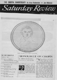 Monologue on Chopin | Biblioteca Virtual Miguel de Cervantes