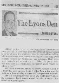 The Lyons Den | Biblioteca Virtual Miguel de Cervantes