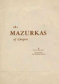 The Mazurkas of Chopin | Biblioteca Virtual Miguel de Cervantes