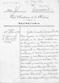 Más información sobre Carpetilla de expediente acerca de la carta de Ramón de Artaza en la que informa sobre los libros de la Delegación de Hacienda de La Coruña