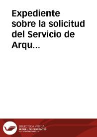 Expediente sobre la solicitud del Servicio de Arqueología de la Diputación Provincial de Toledo para realizar una copia del sarcófago paleocristiano de Layos, para una exposición sobre la ciudad de Toledo en época romana y su territorio. | Biblioteca Virtual Miguel de Cervantes