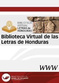 Visitar: Biblioteca Virtual de las Letras de Honduras