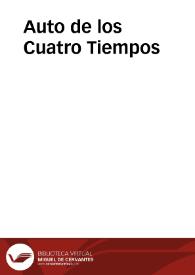 Auto de los Cuatro Tiempos (2004) / versión y dirección Ana Zamora, producido por Nao d'amores | Biblioteca Virtual Miguel de Cervantes