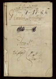 El catalan Serrallonga / la primera iornada de don Antonio Coello, la segunda de D. Francisco de Rojas, la tercera de Luys Velez de Gueuara | Biblioteca Virtual Miguel de Cervantes